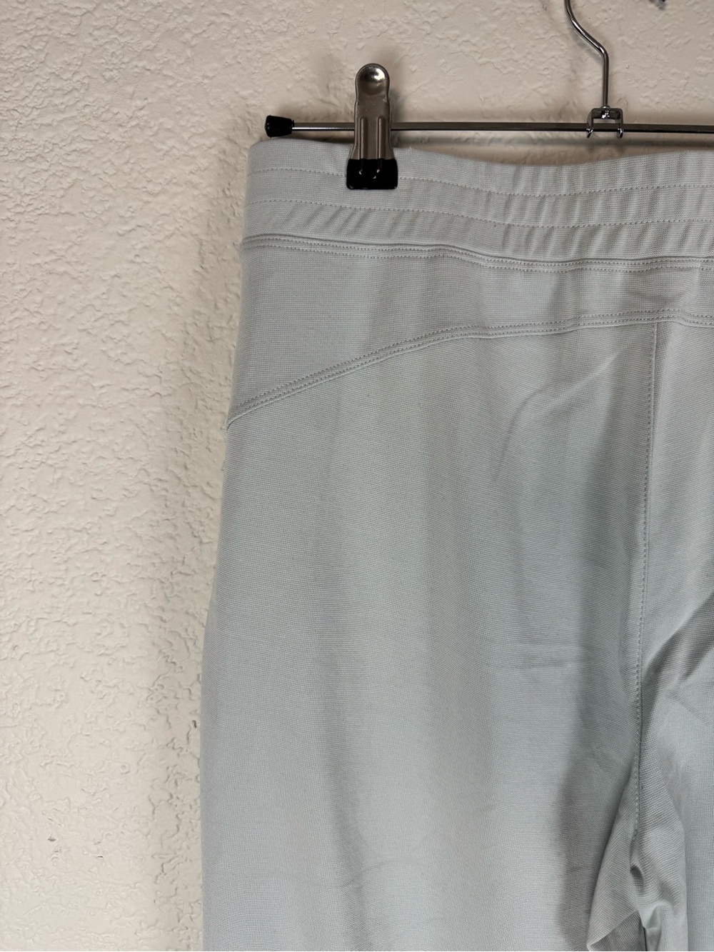 OGL Sandwashed Smoke Blue Mid Rise Tapered Pants with Pockets - Picture 12 of 13